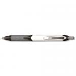 5 Star Elite Retractable Gel Pen 0.7mm Tip 0.5mm Line Black [Pack 12] 107267