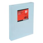 5 Star Office Coloured Copier Paper Multifunctional Ream-Wrapped 80gsm A3 Light Blue [500 Sheets] 936348