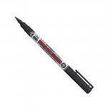 Uni Super Ink Permanent Marker Bullet Tip 0.9mm Line Black (Pack 12) 10235UB