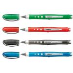 STABILO worker+ Colorful Rollerball Pen 0.5mm Line Black/Blue/Green/Red (Wallet 4) 10248ST