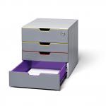 Durable VARICOLOR 4 Safe Drawer Box 10972DR
