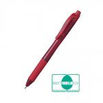 Pentel Energel X Gel Retractable Gel Rollerball Pen 1.0mm Tip 0.5mm Line Red (Pack 12) 16766PE