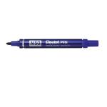 Pentel N50 Permanent Marker Bullet Tip 2.2mm Line Blue (Pack 12) 17042PE