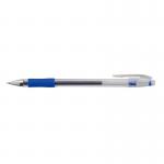 ValueX Gel Stick Pen Rubber Grip Rollerball Pen 0.5mm Line Blue (Pack 10) 17938HA