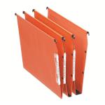Esselte Orgarex A4 Lateral Suspension File Card 30mm Base Orange (Pack 25) 21629 21158ES