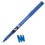 Pilot V5 Hi-Tecpoint Liquid Ink Rollerball Pen 0.5mm Tip 0.3mm Line Blue (Pack 12) 31200PT