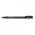 Staedtler Lumocolor OHP Pen Permanent Superfine 0.4mm Line Black (Pack 10) 33233TT