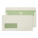 Blake Purely Environmental Wallet Envelope DL Self Seal Window 90gsm Natural White (Pack 500) 35736BL