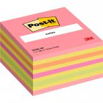 Post-it Neon Adhesive Note Cube 2028np