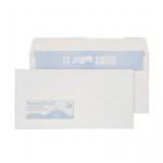 Blake Purely Environmental Wallet Envelope DL Self Seal Window 90gsm White (Pack 1000) 40506BL