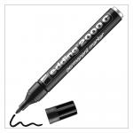 Edding 2000C Permanent Marker Bullet Tip 1.5-3mm Line Black (Pack 10) 40706ED