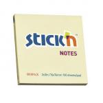 Value Sticky Notes 76x76mm Yl Pack of 12