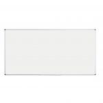Bi-Office Maya Magnetic Enamel Whiteboard Aluminium Frame 2400x1200mm 44115BS