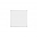 Bi-Office Maya Magnetic Enamel Whiteboard Aluminium Frame 1200x1200mm 44122BS