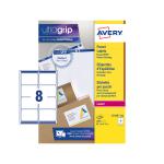 Avery Laser Parcel Label 99x67.7mm 8 Per A4 Sheet White (Pack 4000 Labels) L7165-500 44237AV