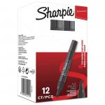Sharpie M15 Permanent Marker Bullet Tip 2mm Line Black (Pack 12) 56414NR