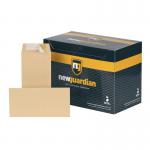 New Guardian Pocket Envelope DL Peel and Seal Plain 130gsm Manilla (Pack 500) 58829BG