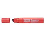 Pentel N50XL Permanent Marker Jumbo Chisel Tip 17mm Line Red (Pack 6) 59046PE
