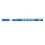 Pentel N50S Permanent Marker Fine Bullet Tip 0.5-1mm Line Blue (Pack 12) 59081PE