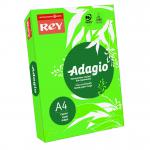 Rey Adagio Paper A4 80gsm Deep Green (Ream 500) ADAGI080X691 60649PC