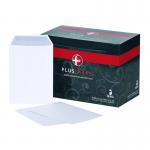 Plus Fabric Pocket Envelope C5 Self Seal Plain 120gsm White (Pack 500) 61237BG