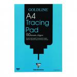Clairefontaine Goldline Popular A4 Tracing Pad 63gsm 50 Sheets GPT2A4 65699EX