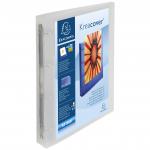 Exacompta Kreacover Ring Binder Polypropylene 4 O-Ring A4 Maxi 30mm Rings Frosted (Pack 12) 69567EX