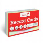 ValueX Record Cards Ruled 152x102mm Assorted Colours (Pack 100) 70435SC