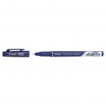 Pilot FriXion Erasable Fineliner Pen 1.3mm Tip 0.45mm Line Blue (Pack 12) 70512PT