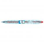 Pilot Begreen B2P Retractable Gel Rollerball Pen Recycled 0.7mm Tip 0.39mm Line Red (Pack 10) 70862PT