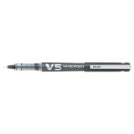 Pilot Begreen V5 Hi-Tecpoint Cartridge System Liquid Ink Rollerball Pen Recycled 0.5mm Tip 0.3mm Line Black (Pack 10) 70974PT