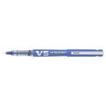 Pilot Begreen V5 Hi-Tecpoint Cartridge System Liquid Ink Rollerball Pen Recycled 0.5mm Tip 0.3mm Line Blue (Pack 10) 70981PT