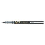 Pilot Begreen V7 Hi-Tecpoint Cartridge System Liquid Ink Rollerball Pen Recycled 0.7mm Tip 0.5mm Line Black (Pack 10) 70988PT