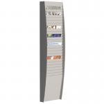 Fast Paper Document Control Panel/Literature Holder 1 x 25 Compartment A4 Grey 75135PL