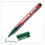 Edding 370 Permanent Marker Bullet Tip 1mm Line Green (Pack 10) 75615ED