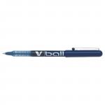 Pilot VBall Liquid Ink Rollerball Pen 0.5mm Tip 0.3mm Line Blue (Pack 12) 75748PT