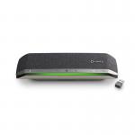 Poly Sync 40 Bluetooth and USB A Mono Speakerphone Compatible with Mac and Windows 3 Microphones 8PO21687401
