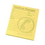Challenge Telephone Message Pad 127x102mm Yellow (Pack of 10) 100080477 JDF71971
