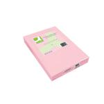 Q-Connect Pink Coloured A4 Copier Paper 80gsm Ream (Pack of 500) KF01095 KF01095