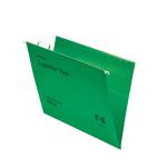 Rexel Crystalfile Flexi Standard Foolscap Green (Pack of 50) 3000040 TW13771