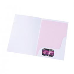 Cheap Stationery Supply of 5 Star Office Corporate Presentation Folder A4 Matt White Pack of 50 113669 Office Statationery