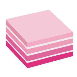 Cheap Stationery Supply of Post-it Note Cube 450 Sheets 76x76mm Pastel Pink/Neon Pink Shades 2028-P Office Statationery