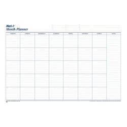 Cheap Stationery Supply of Mark-it Perpetual Month Planner Laminated with Notes Column W900xH600mm MP 154882 Office Statationery