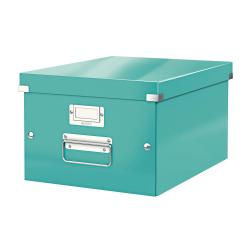 Cheap Stationery Supply of Leitz Click & Store Collapsible Storage Box Medium For A4 Ice Blue 60440051 165642 Office Statationery