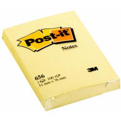 Cheap Stationery Supply of Post-it Notes 51 x 76mm Canary Yellow (Pack of 12) 656Y 3M01418 Office Statationery