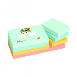 Cheap Stationery Supply of Post-it Beachside Colour 38x51mm 100 Sheet (Pack of 12) 7100259449 3M92825 Office Statationery
