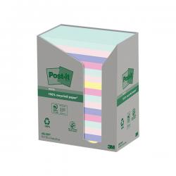 Cheap Stationery Supply of Post-it Recycled Ast Colour 76x127mm 100 Sheet (Pack of 16) 7100259665 3M92972 Office Statationery