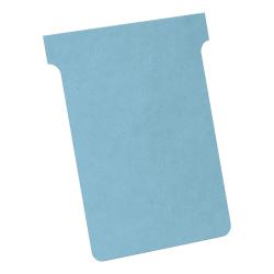 Cheap Stationery Supply of Nobo T-Cards 160gsm Tab Top 15mm W92x Bottom W80x Full H120mm Size 3 Light Blue 2003006 Pack of 100 490995 Office Statationery
