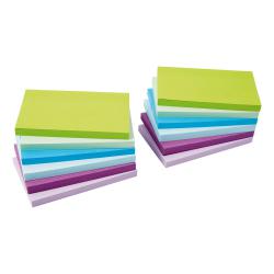 Cheap Stationery Supply of 5 Star Office Re-Move Sticky Notes 76x127mm 6 Neon/Pastel Colours 100 Sheets per Pad Pack of 12 940568 Office Statationery