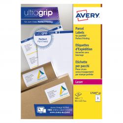 Cheap Stationery Supply of Avery Ultragrip Laser Labels 99.1x67.7mm White (Pack of 320) L7165-40 AV7165 Office Statationery